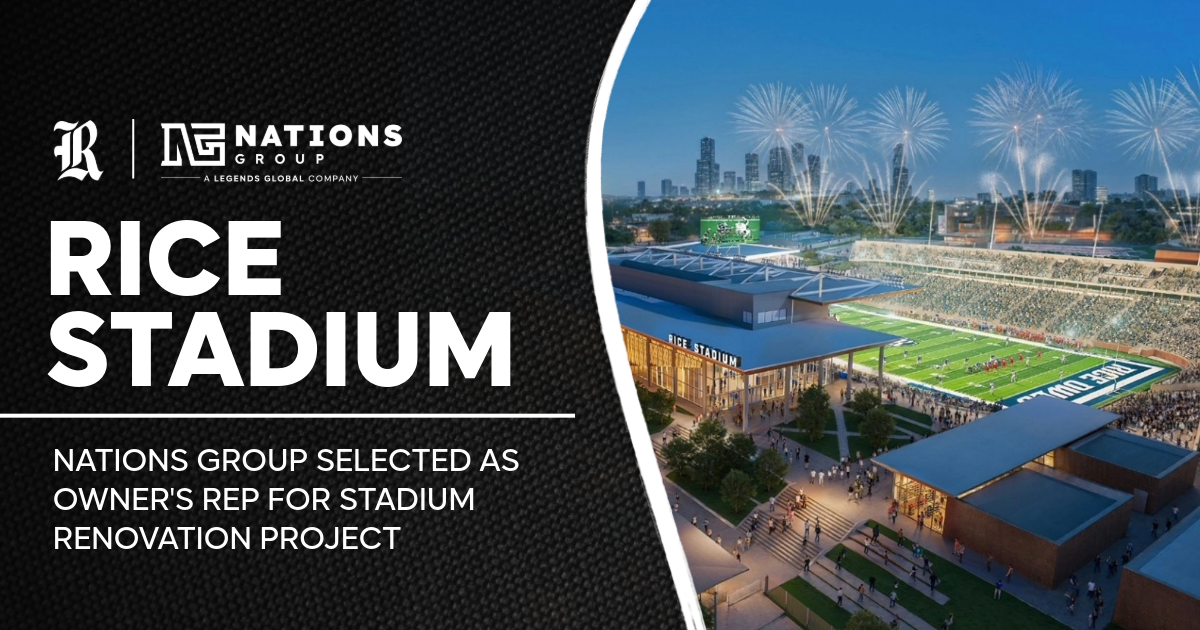 Rice Selects Nations Group as Owner’s Representative Gateway Project on the Rice campus